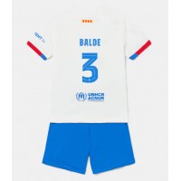 Barcelona Alejandro Balde #3 Gostujuci Dres za djecu 2023-24 Kratak Rukav (+ Kratke hlače)